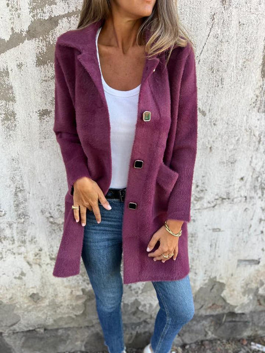 Emilia Classic Lapel Coat