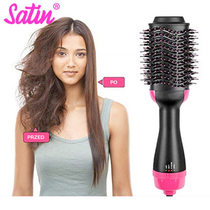 Satin Volumizing Hair Dryer Brush