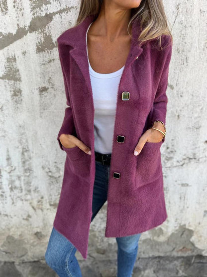 Emilia Classic Lapel Coat