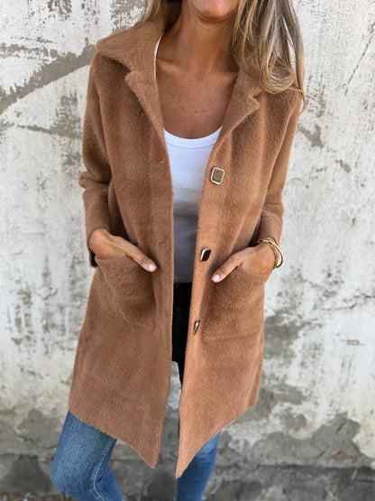 Emilia Classic Lapel Coat