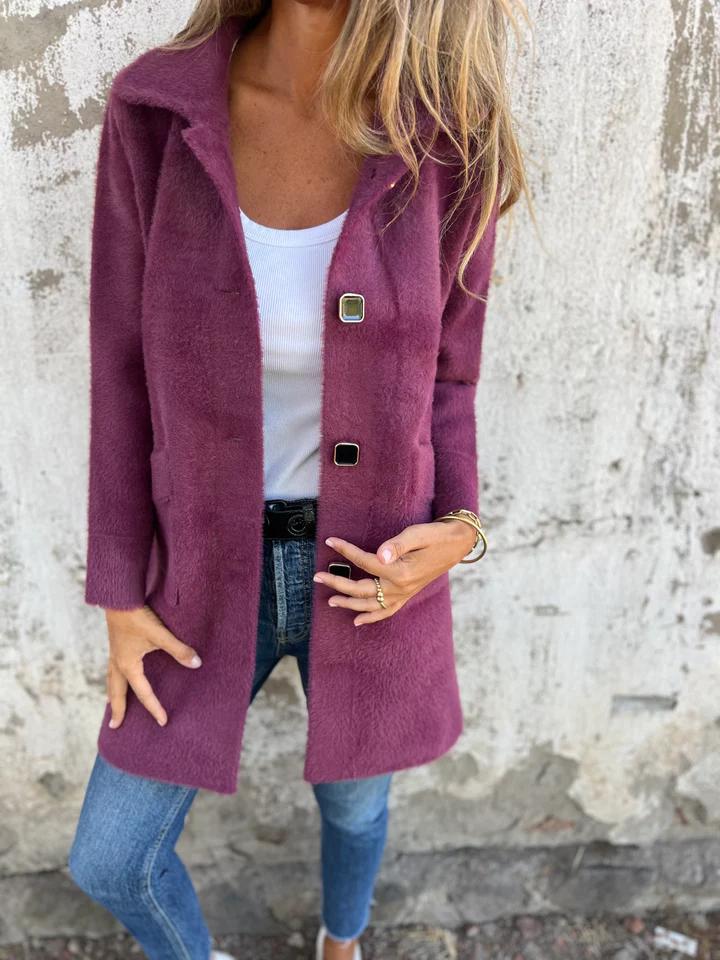 Emilia Classic Lapel Coat