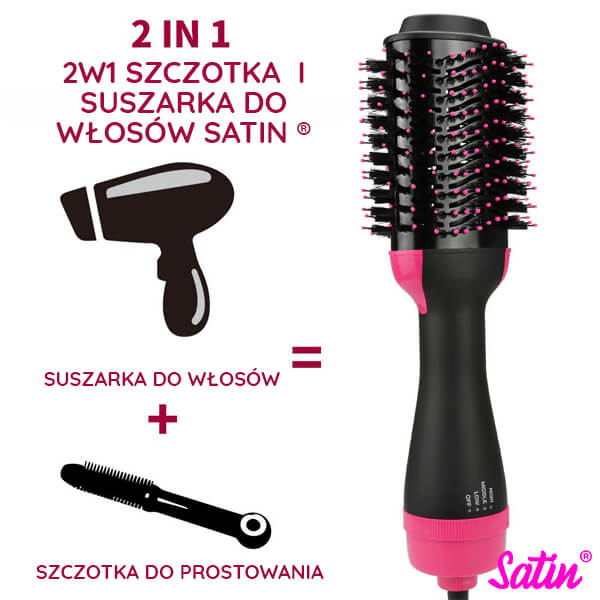 Satin Volumizing Hair Dryer Brush