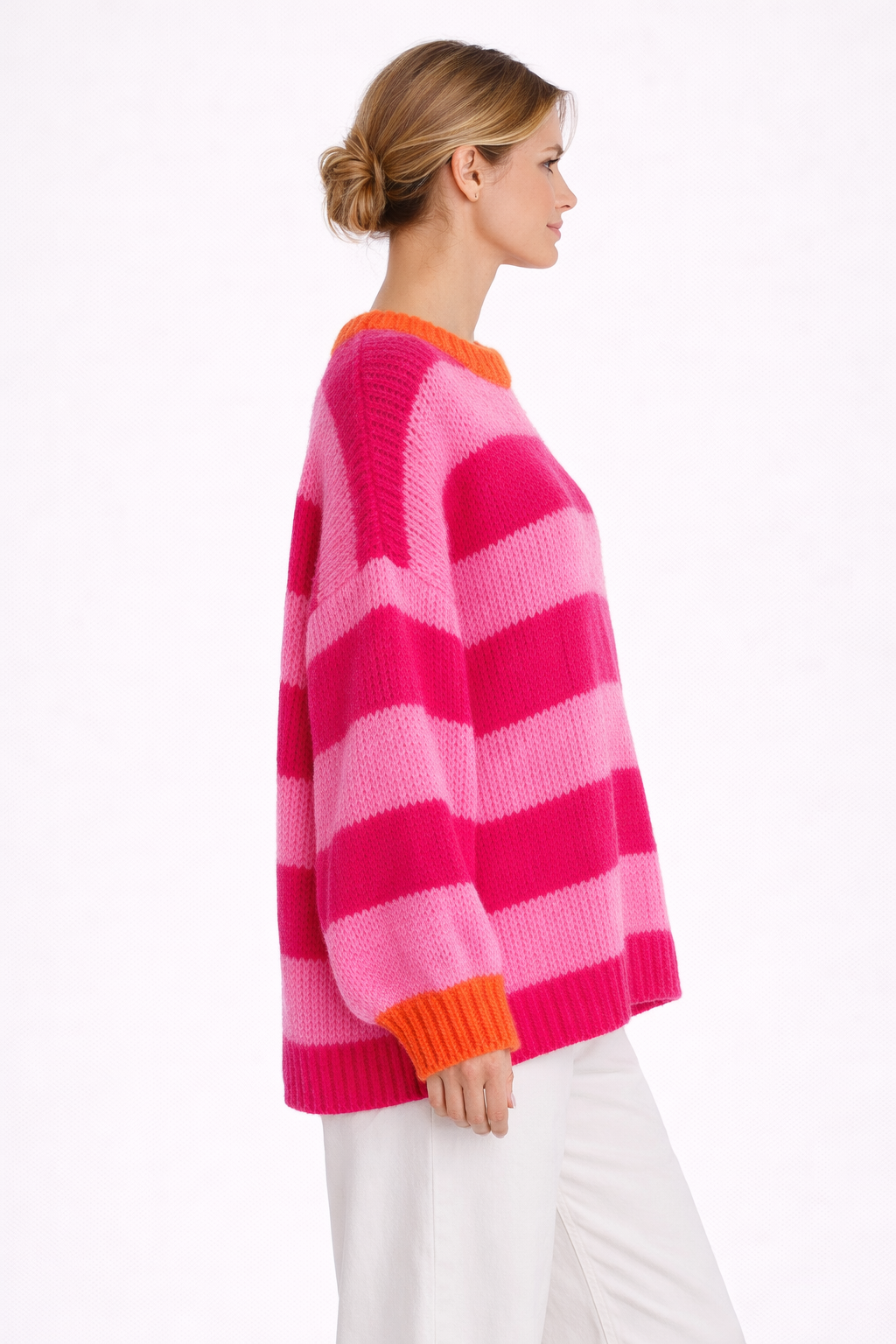 Elena Stripe Knit Sweater
