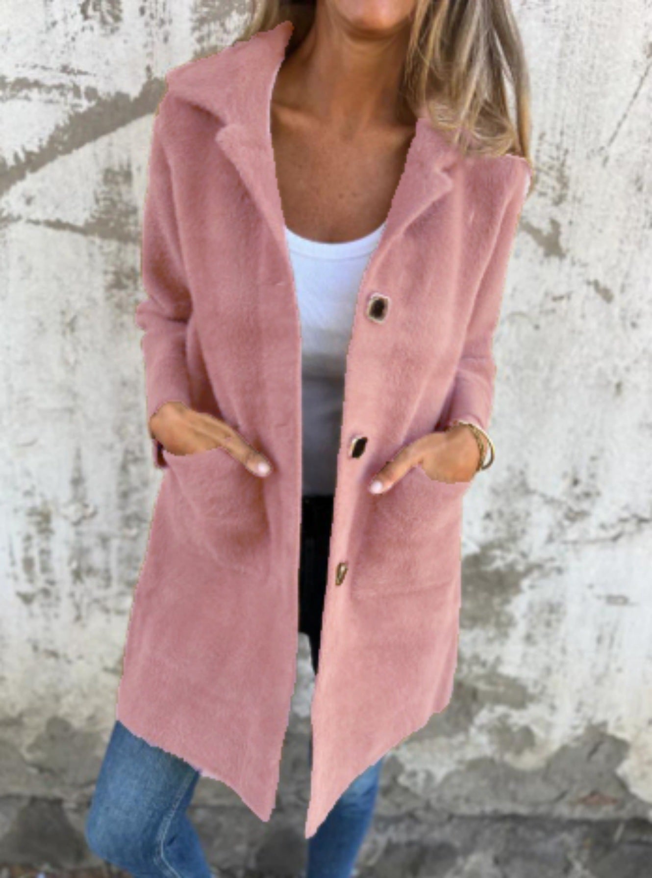 Emilia Classic Lapel Coat