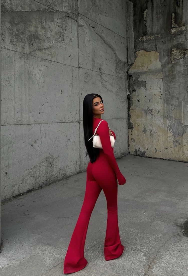 Aria Active Flare Jumpsuit Set