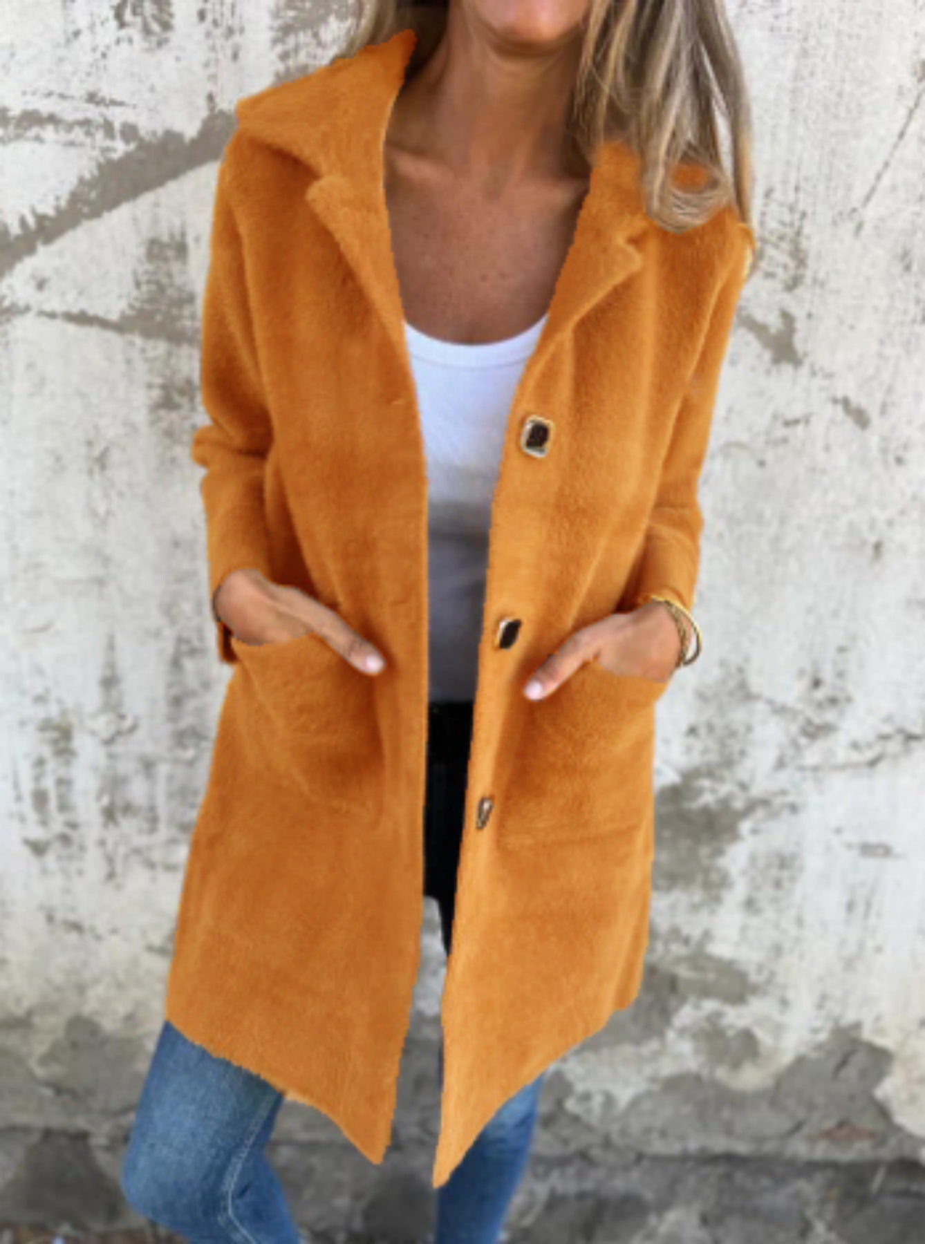 Emilia Classic Lapel Coat
