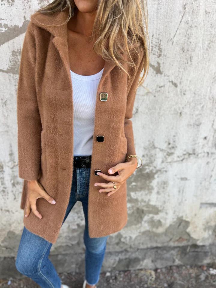 Emilia Classic Lapel Coat